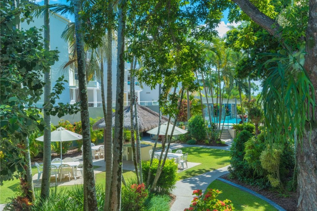 Tropical Garden View